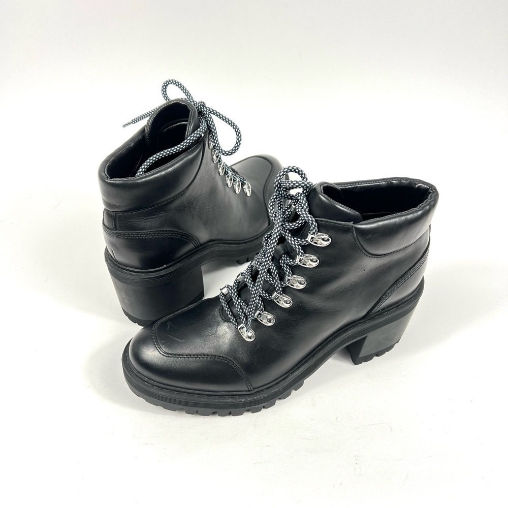 Marc Fisher Boots Womens Waldo Lug Sole Combat Shoes Size 9.5